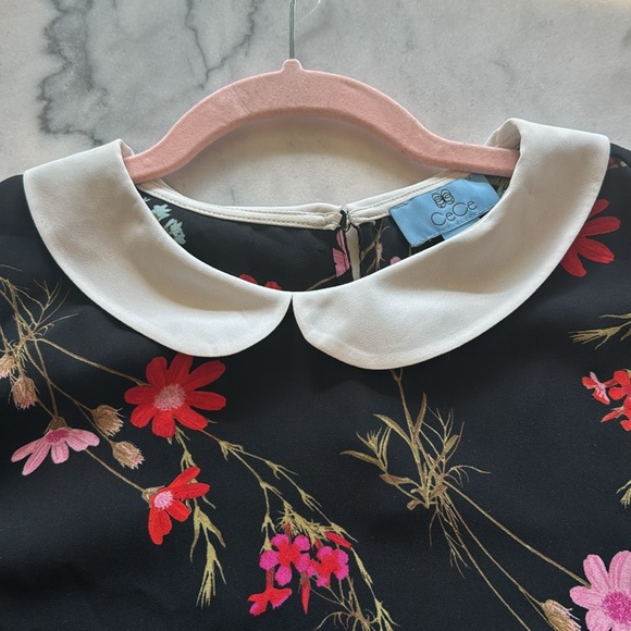 CeCe by Cynthia Steffe 3/4-Sleeve Enchanted Wildflower - Picture 8 of 12